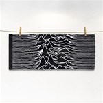 Joy Division Unknown Pleasures Pattern Hand Towel