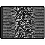 Joy Division Unknown Pleasures Pattern Fleece Blanket (Large)