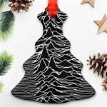 Joy Division Unknown Pleasures Pattern Ornament (Christmas Tree) 