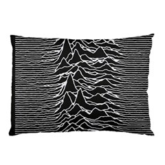 Joy Division Unknown Pleasures Pattern Pillow Case (Two Sides) from ArtsNow.com Back