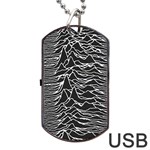 Joy Division Unknown Pleasures Pattern Dog Tag USB Flash (Two Sides)