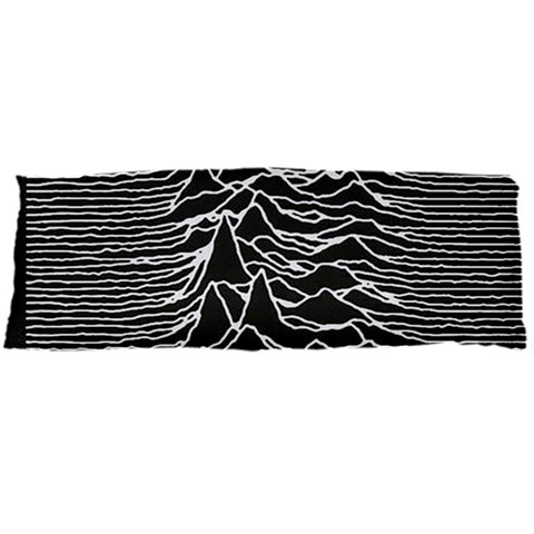 Joy Division Unknown Pleasures Pattern Body Pillow Case Dakimakura (Two Sides) from ArtsNow.com Front