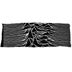 Joy Division Unknown Pleasures Pattern Body Pillow Case Dakimakura (Two Sides) from ArtsNow.com Back