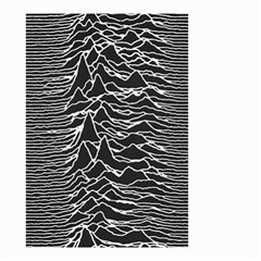 Joy Division Unknown Pleasures Pattern Small Garden Flag (Two Sides) from ArtsNow.com Front