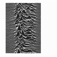 Joy Division Unknown Pleasures Pattern Large Garden Flag (Two Sides) from ArtsNow.com Back
