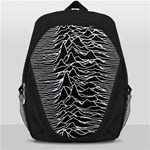 Joy Division Unknown Pleasures Pattern Backpack Bag