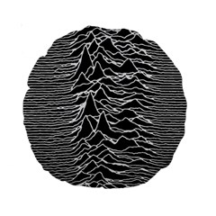 Joy Division Unknown Pleasures Pattern Standard 15  Premium Round Cushions from ArtsNow.com Front