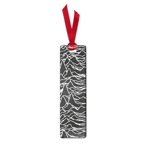 Joy Division Unknown Pleasures Pattern Small Book Marks from ArtsNow.com Front