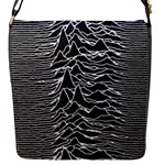 Joy Division Unknown Pleasures Pattern Flap Closure Messenger Bag (S)
