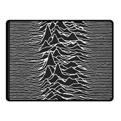 Joy Division Unknown Pleasures Pattern Two Sides Fleece Blanket (Small) from ArtsNow.com 45 x34  Blanket Back