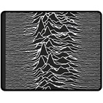 Joy Division Unknown Pleasures Pattern Two Sides Fleece Blanket (Medium)