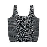 Joy Division Unknown Pleasures Pattern Full Print Recycle Bag (M)