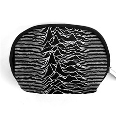 Joy Division Unknown Pleasures Pattern Accessory Pouch (Medium) from ArtsNow.com Front