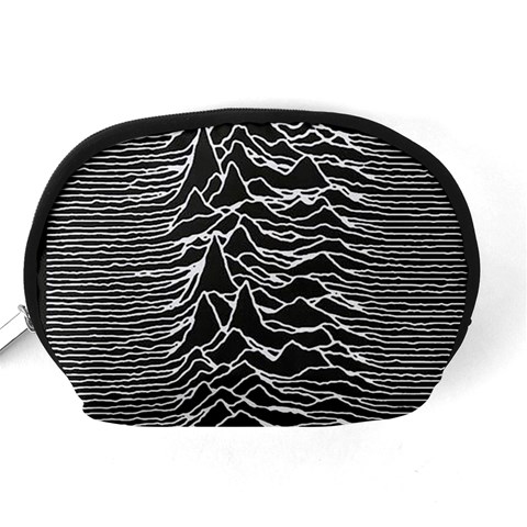 Joy Division Unknown Pleasures Pattern Accessory Pouch (Medium) from ArtsNow.com Back