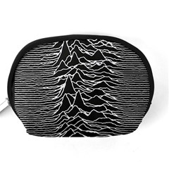 Joy Division Unknown Pleasures Pattern Accessory Pouch (Medium) from ArtsNow.com Back