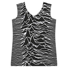 Joy Division Unknown Pleasures Pattern Women s Basketball Tank Top from ArtsNow.com Front
