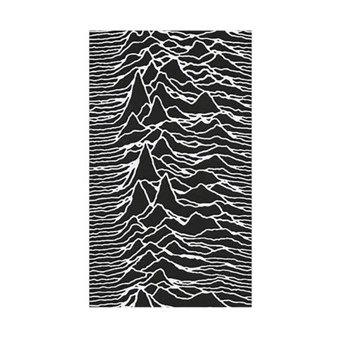 Joy Division Unknown Pleasures Pattern Duvet Cover Double Side (Single Size) from ArtsNow.com Front