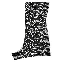 Joy Division Unknown Pleasures Pattern Boyleg Halter Swimsuit  from ArtsNow.com Back Left