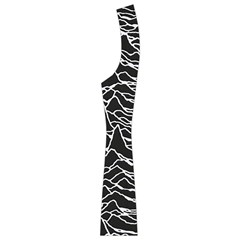 Joy Division Unknown Pleasures Pattern Boyleg Halter Swimsuit  from ArtsNow.com Side Right