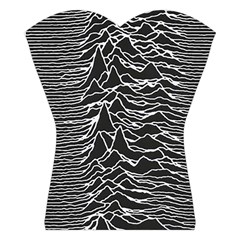 Joy Division Unknown Pleasures Pattern Halter Swimsuit from ArtsNow.com Front