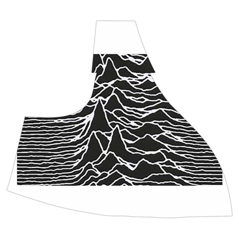 Joy Division Unknown Pleasures Pattern Halter Dress Swimsuit  from ArtsNow.com Right Top
