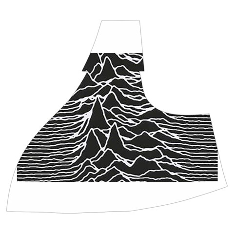 Joy Division Unknown Pleasures Pattern Halter Dress Swimsuit  from ArtsNow.com Left Top