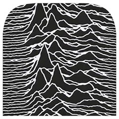 Joy Division Unknown Pleasures Pattern Toiletries Pouch from ArtsNow.com Cover