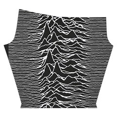 Joy Division Unknown Pleasures Pattern Yoga Cropped Leggings from ArtsNow.com Right