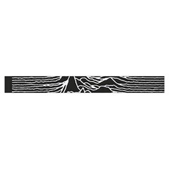 Joy Division Unknown Pleasures Pattern Zipper Large Tote Bag from ArtsNow.com Strap
