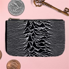 Joy Division Unknown Pleasures Pattern Large Coin Purse from ArtsNow.com Front
