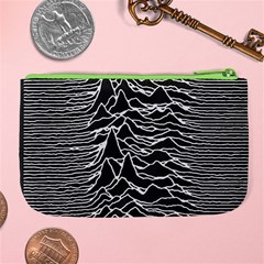 Joy Division Unknown Pleasures Pattern Large Coin Purse from ArtsNow.com Back