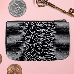 Joy Division Unknown Pleasures Pattern Large Coin Purse from ArtsNow.com Back
