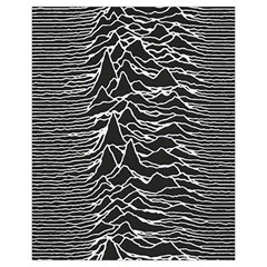 Joy Division Unknown Pleasures Pattern Drawstring Pouch (XL) from ArtsNow.com Back