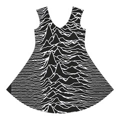 Joy Division Unknown Pleasures Pattern Short Sleeve V Front