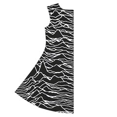 Joy Division Unknown Pleasures Pattern Short Sleeve V Back Left