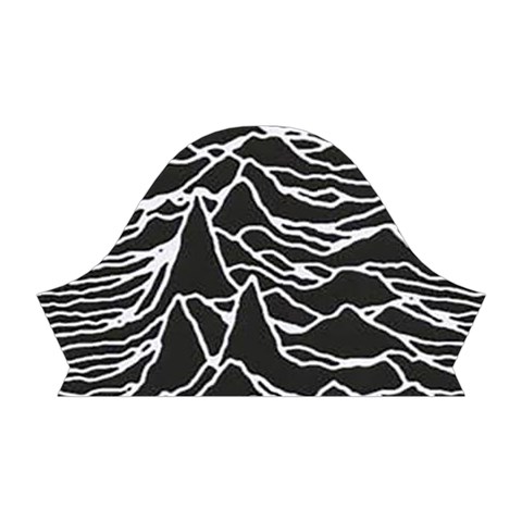 Joy Division Unknown Pleasures Pattern Short Sleeve V Left Sleeve