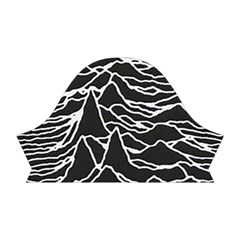 Joy Division Unknown Pleasures Pattern Short Sleeve V Right Sleeve