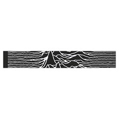 Joy Division Unknown Pleasures Pattern Pleated Mini Skirt from ArtsNow.com Waist Band