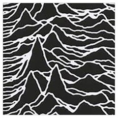 Joy Division Unknown Pleasures Pattern Everyday Shoulder Bag with Pouch Bag from ArtsNow.com Front