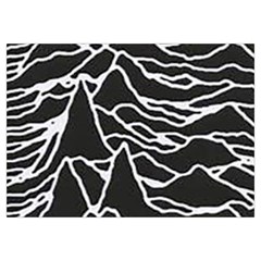 Joy Division Unknown Pleasures Pattern Everyday Shoulder Bag with Pouch Bag from ArtsNow.com Zipper Tail