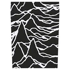 Joy Division Unknown Pleasures Pattern Everyday Shoulder Bag with Pouch Bag from ArtsNow.com Left Pocket