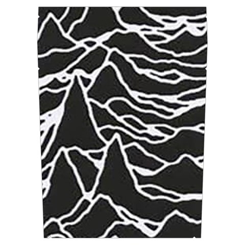 Joy Division Unknown Pleasures Pattern Everyday Shoulder Bag with Pouch Bag from ArtsNow.com Right Pocket