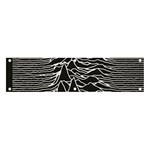 Joy Division Unknown Pleasures Pattern Banner and Sign 4  x 1 