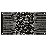 Joy Division Unknown Pleasures Pattern Banner and Sign 4  x 2 