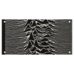 Joy Division Unknown Pleasures Pattern Banner and Sign 6  x 3 
