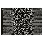 Joy Division Unknown Pleasures Pattern Banner and Sign 6  x 4 