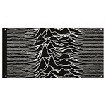 Joy Division Unknown Pleasures Pattern Banner and Sign 8  x 4 