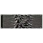 Joy Division Unknown Pleasures Pattern Banner and Sign 9  x 3 