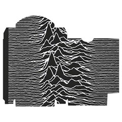 Joy Division Unknown Pleasures Pattern Playing Cards Single Design (Rectangle) with Custom Box from ArtsNow.com Poker Box