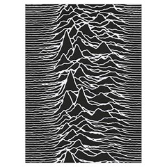 Joy Division Unknown Pleasures Pattern Playing Cards Single Design (Rectangle) with Custom Box from ArtsNow.com Card